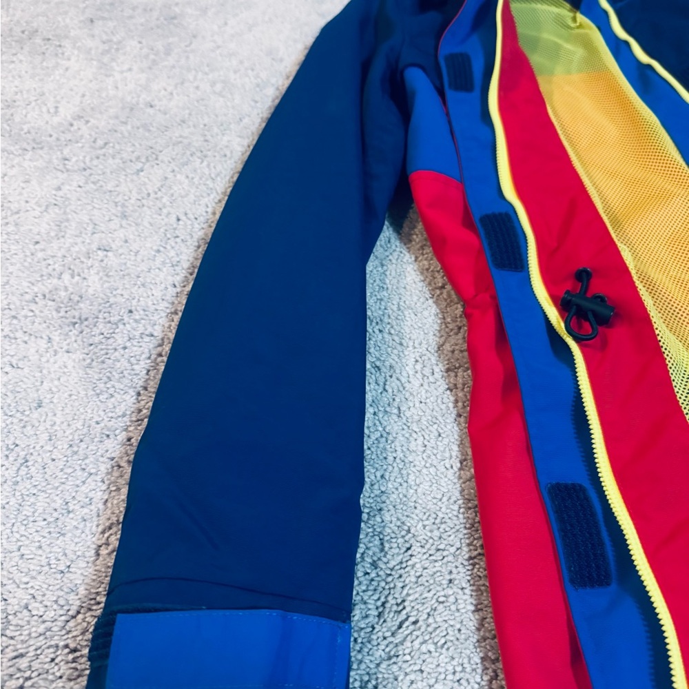 Tommy Hilfiger Sport Yellow and Blue Mesh Jacket